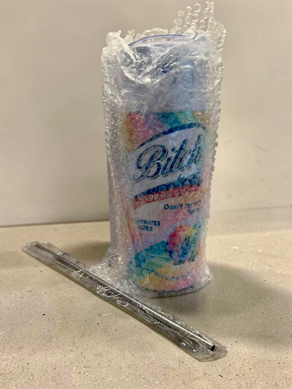 B*tch Disinfectant Spray Tumbler